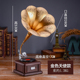 đầu đĩa than technics Cổ ghi âm retro rèn sắt ghi máy nghe nhạc mô hình prop bar nhà phòng khách trang trí hiển thị trang trí - Máy hát 	đầu đĩa than loa kèn