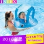 Intex trẻ em mực tròn ngồi vòng tròn bơi vòng trẻ em thiết bị bơi vòng 1-3 tuổi - Cao su nổi phao đỡ cổ