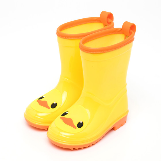 Children's rain boots raincoat suit young boys and children non-slip children cute students non-slip water shoes baby rain boots women