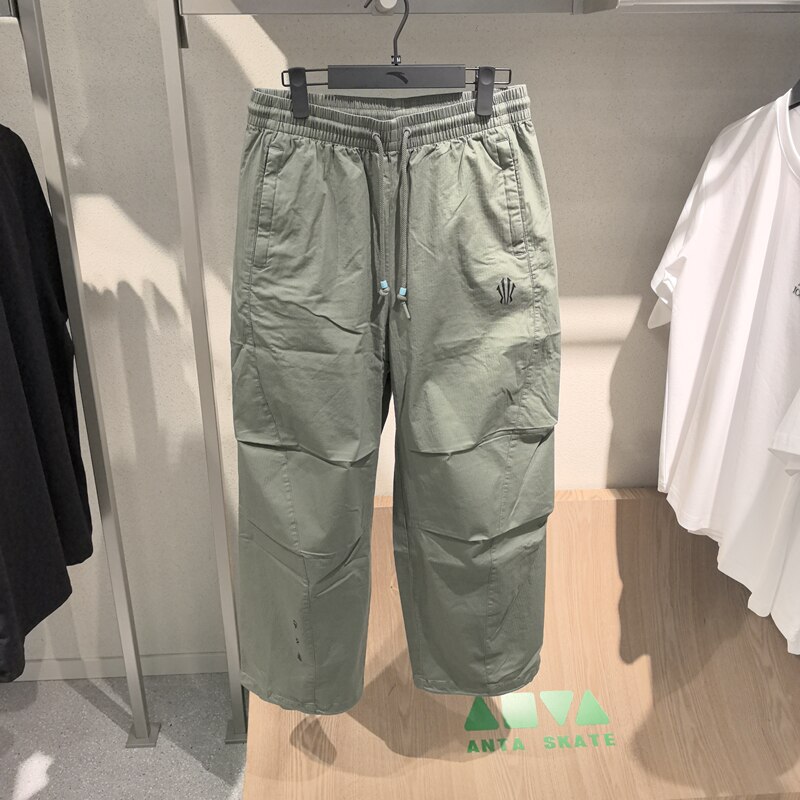Anta Kyrie Irving Series | American Paratrooper Pants Men's Summer and Autumn Straight Casual Pants 172631502 Anta Kyrie Irving Series | American Paratrooper Pants Men's Summer and Autumn Straight Casual Pants 172631502