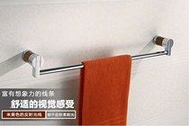 German Playhome Bathroom Towel Hanging Toilet Bath Towel Rack Full Copper Towel Rod Single Pole