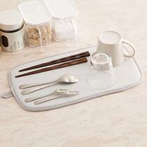 NITORI Nidaa Nidailies Blossom Green Flower porcelain absorbent pad Japanese Bowl Chopstick Cups Drain can replace the drain cage