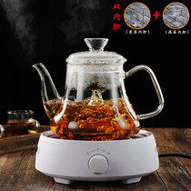 Electric ceramic stove cooking teapot Automatic steam tea maker Glass steaming teapot High temperature resistant kettle special for making tea