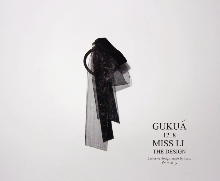581gukua handmade nhung đen cá tính khí chất dây tóc vòng tóc kẹp tóc phụ kiện sợi tóc mới - Phụ kiện tóc băng đô