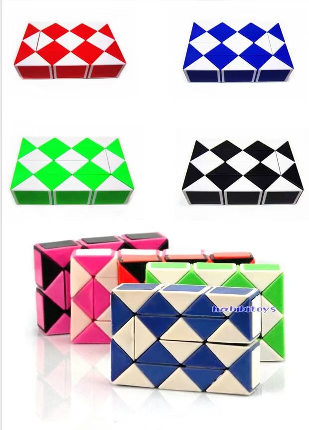 Đồ chơi ma thuật đa dạng 24 đoạn Variety Devil Wang Alien Rubiks cube học sinh mẫu giáo đồ chơi trẻ em - Đồ chơi IQ đồ chơi giáo dục