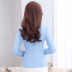 Áo khoác vest nữ nhỏ bé 2019 xuân hè mới phiên bản Hàn Quốc của phần ngắn gọn gàng là áo sơ mi nữ mỏng giản dị ao khoac nu Business Suit