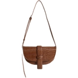 Сумка на одно плечо, брендовая небольшая дизайнерская сумка подмышку, крокодиловый принт, в корейском стиле