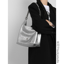 Muchawaka original niche design Hobo underarm bag simple and high-end shoulder crossbody bag fashionable handbag