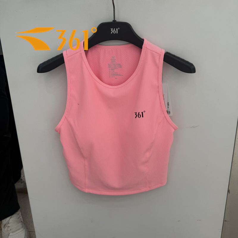 Authentic 361 Degrees Women's 2026 Summer New Sports Casual Slim Fit Running Vest 562622501