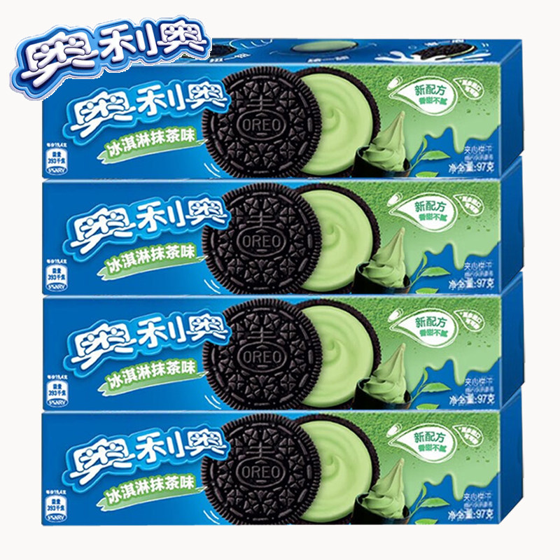 奥利奥冰淇淋抹茶味饼干:当经典遇上新宠-奥利奥-淘宝百科网