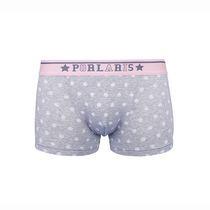 YESCODE Korean male youth mid-waist pure cotton soft and comfortable with four-corner tights and flat corner pants