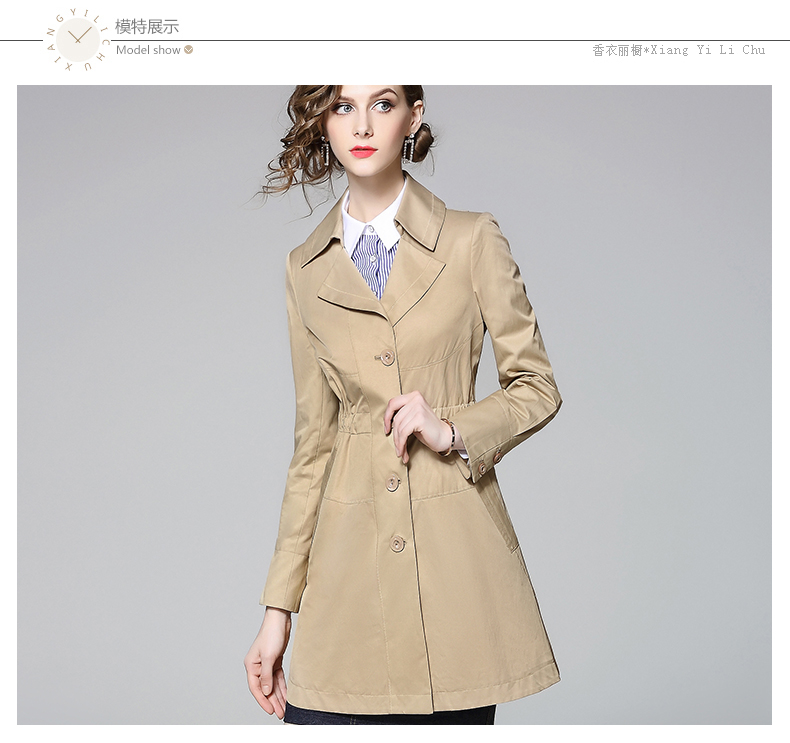 Trench pour femme      en Coton - Ref 3228254 Image 14