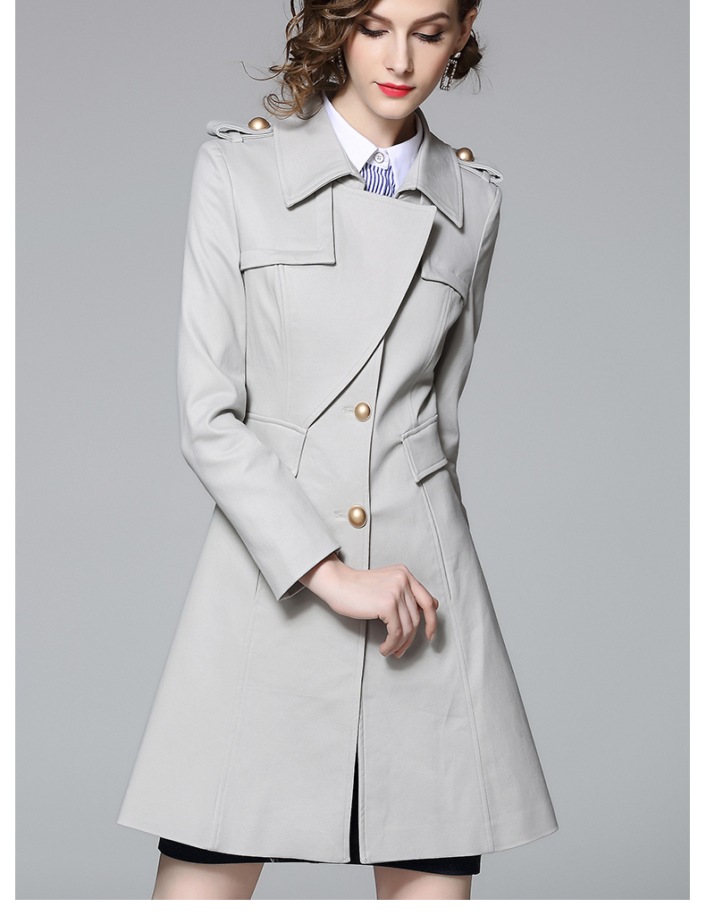 Trench pour femme      en Coton - Ref 3228290 Image 16