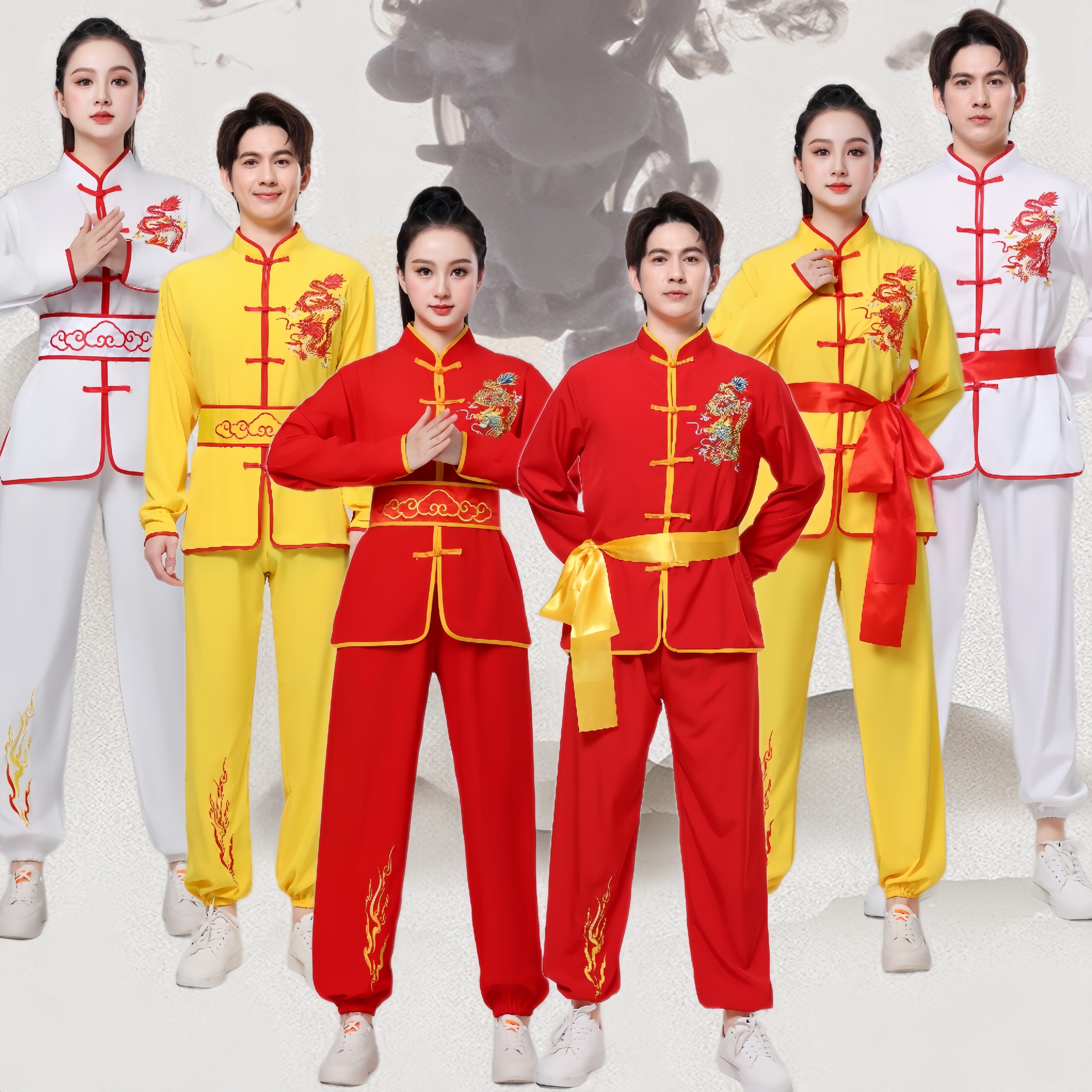 舞台必备!🔥 打鼓服舞龙舞狮表演服男女武术演出服装 🥁-民族服装-淘宝好物网