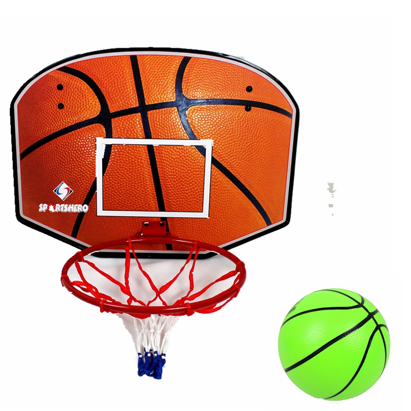 Large children's basketball frame Indoor wall-mounted basketball basket Mobile basketball rack bidable quasi-shooting board