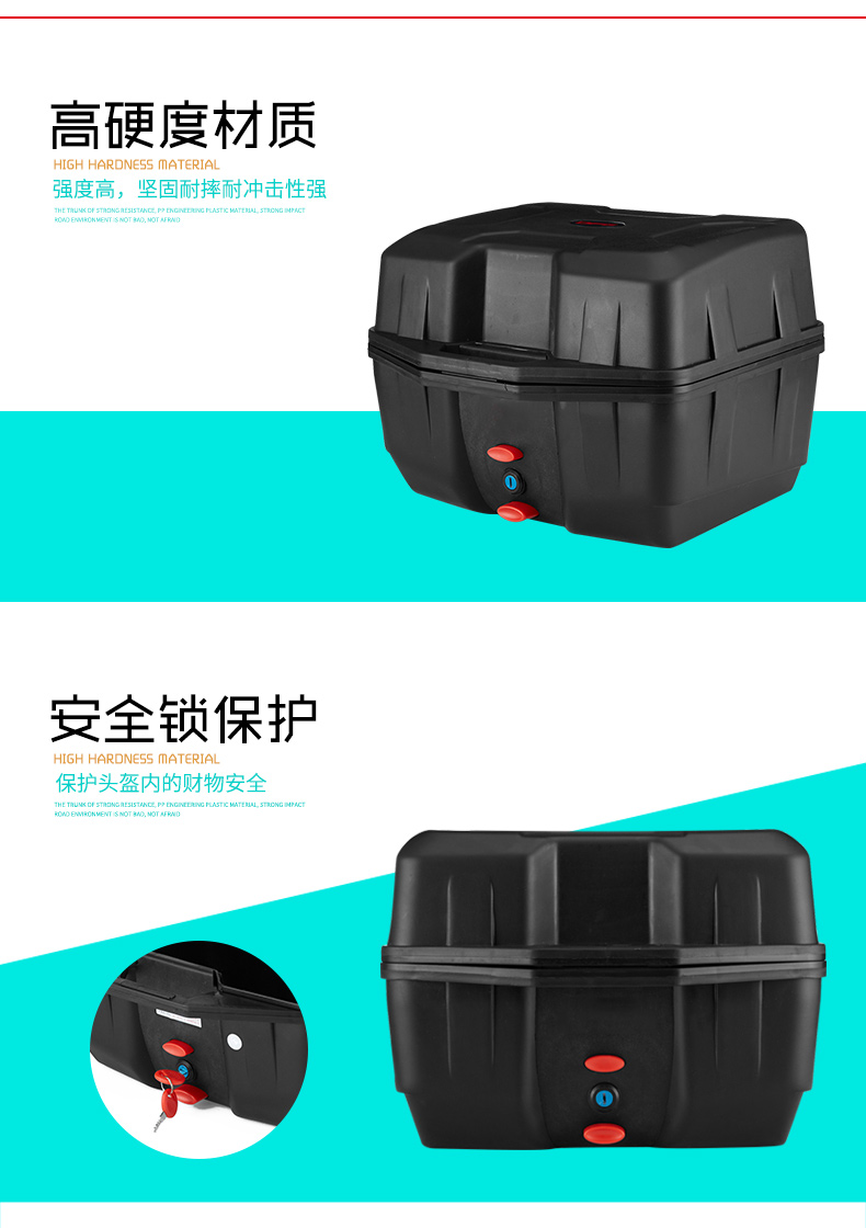 Xe máy DFG cốp xe điện đa dụng phía sau cốp xe cỡ trung cỡ lớn thùng chứa đồ xe máy