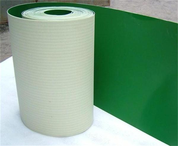 Printing and dyeing machinery accessories green leather curtain code machine cloth belt conveyor belt 2*200*2750PVC transmission belt