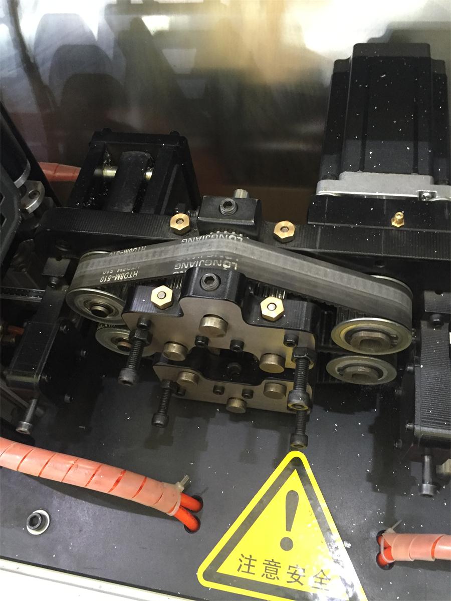 Aluminum automatic cutting machine rubber synchronous with HTD5M - 510 laser machine sawing machine engraving machine opening band