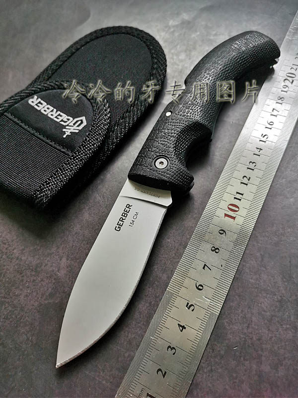 Import Gerber Gobbo 6064 Crocodile Series Outdoor Folding Knife Survival Knife Bel Wilderness Courtson Tool