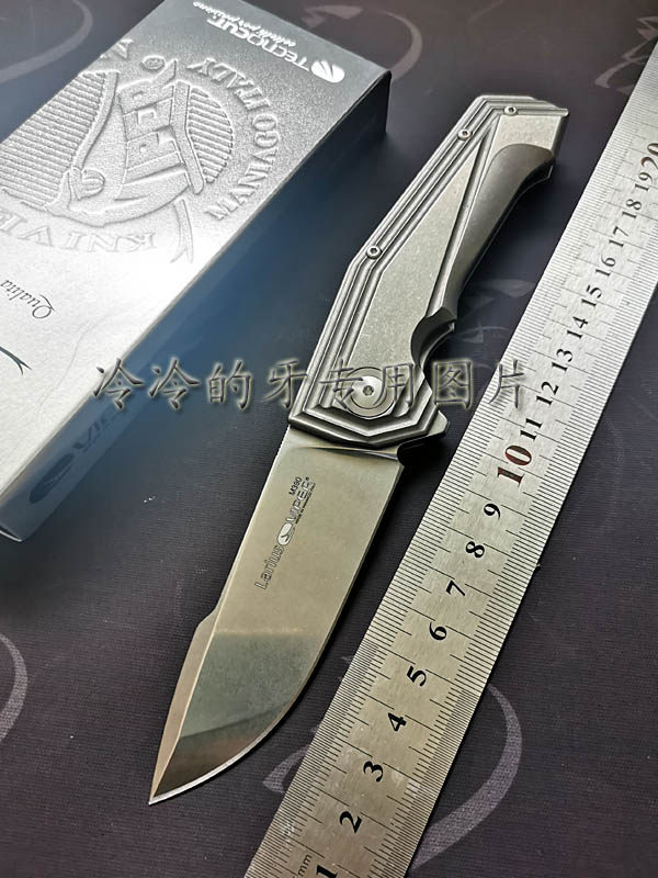 Imported Italian Viper Viper Larius Como Lake titanium handle bearing quickly open with knife