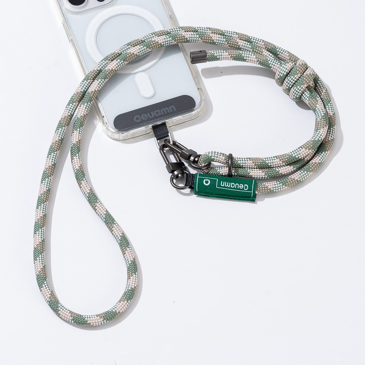 Geuamn and Dream Mobile Phone Lanyard Can Be Worn Cross-Body with a Double-Ended Hook, Adjustable Length, Outdoor Anti-Loss