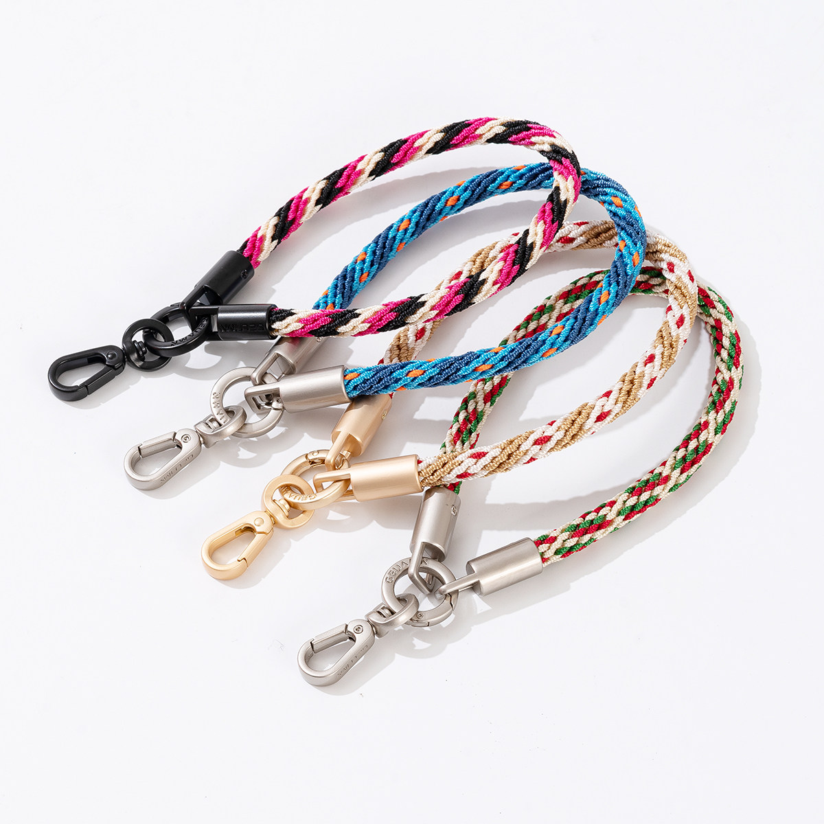 Geuamn and Dream Short Phone Lanyard Keychain 7mm Multifunctional Phone Chain Rope with Hanging Piece Wrist Strap