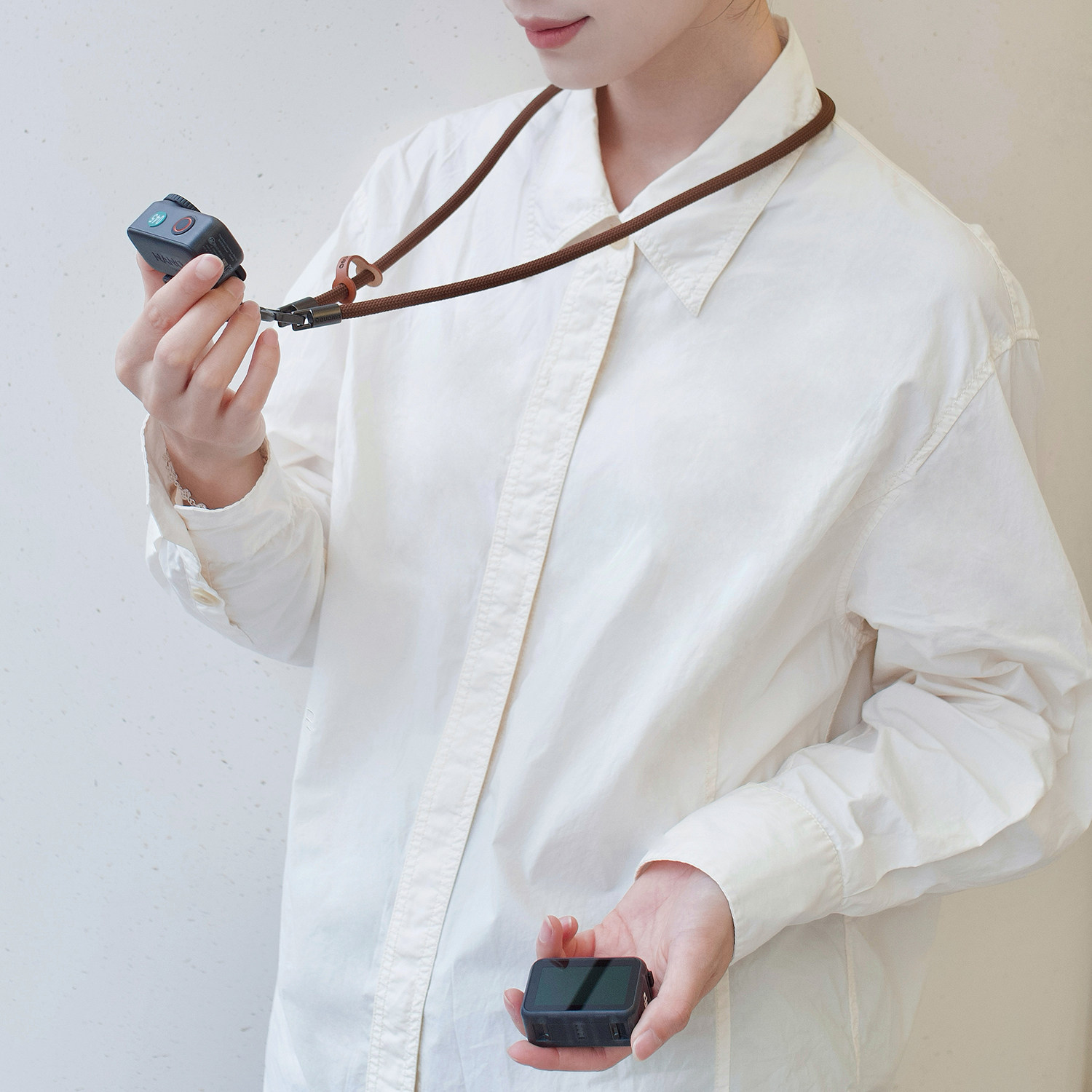 Suitable for Dji Nano Action Camera Osmo Neck Strap Anti-Loss Rope Quick-Release Magnetic Accessories