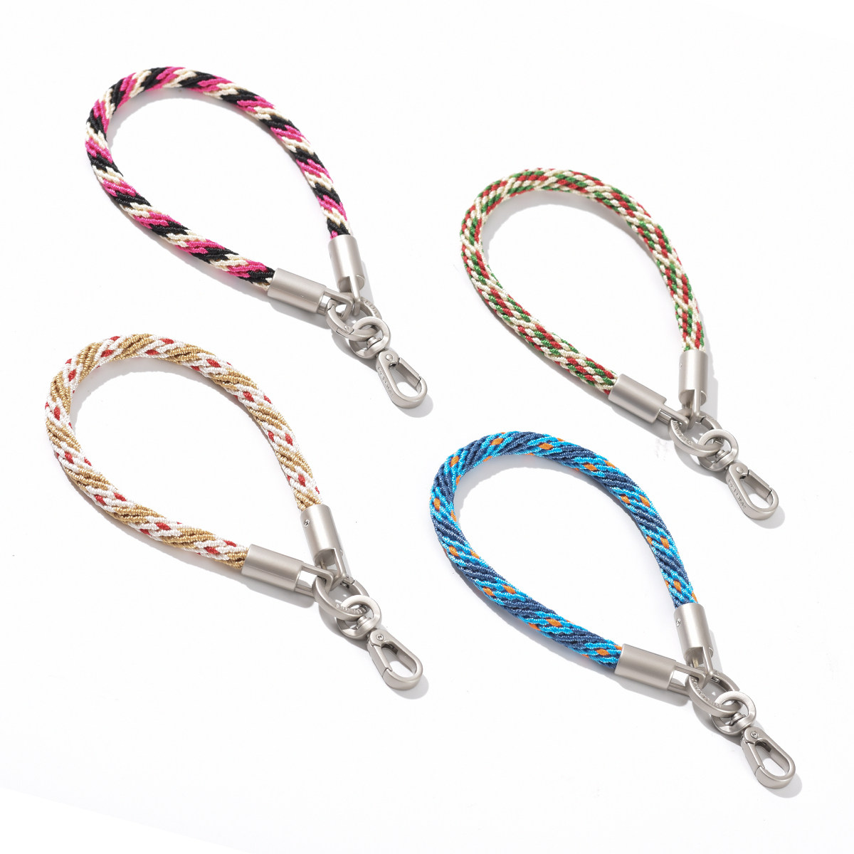 Geuamn and Dream Short Phone Lanyard Keychain 7mm Multifunctional Phone Chain Rope with Hanging Piece Wrist Strap