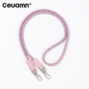 Ji Meng Togo Leather Is so Beautiful, with a Double-Ended Crossbody Strap That Can Be Worn Outdoors, a Phone Lanyard, Anti-Lost Chain, and a Sense of Sophistication and High-End Quality