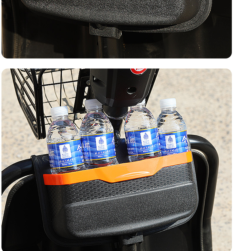 Electric Tricycle with Added Basket Storage Box, Storage Box for Delivery Vehicles, Modified Storage Box, Storage Box, Front Storage Box