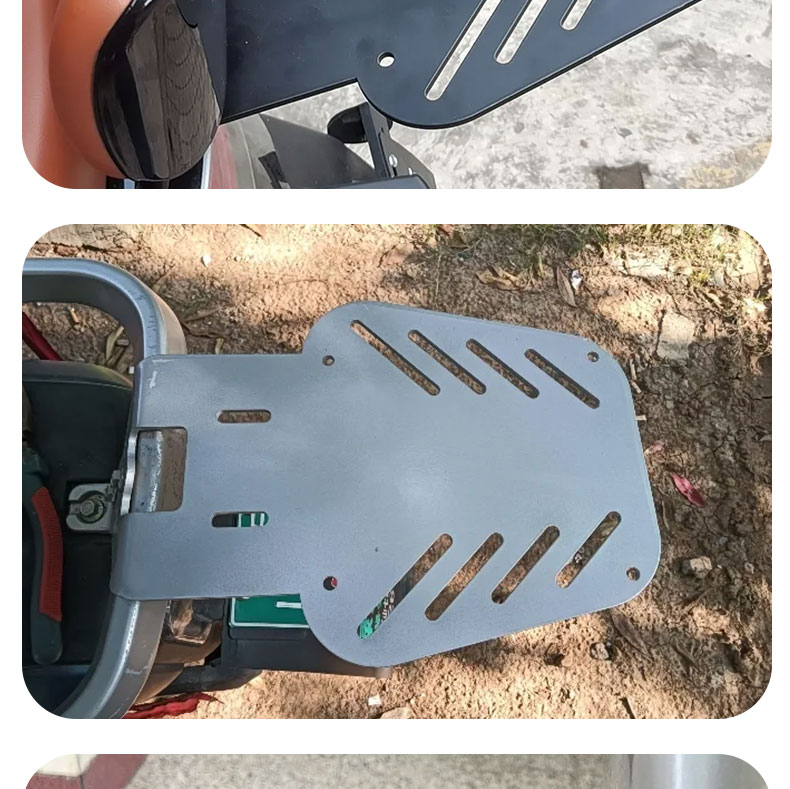 Suitable for Aima, Tailing, and Niu Electric Vehicles: Rear Rack Modification, Universal Rear Trunk Rack, Expandable Luggage Rack