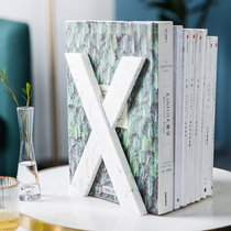 Book stand creative ins wind desktop storage simple Nordic book by student book file creative ornaments Book clip book stand