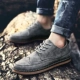 Booties nam mùa xuân England breathable giày thường giúp đỡ thấp dụng cụ Martin khởi động đại hoàng khởi động hoang dã khởi động thủy triều của nam gi ... giày ecco