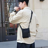 Японская водонепроницаемая черная небольшая сумка, сумка на одно плечо для отдыха, 2022, ткань оксфорд