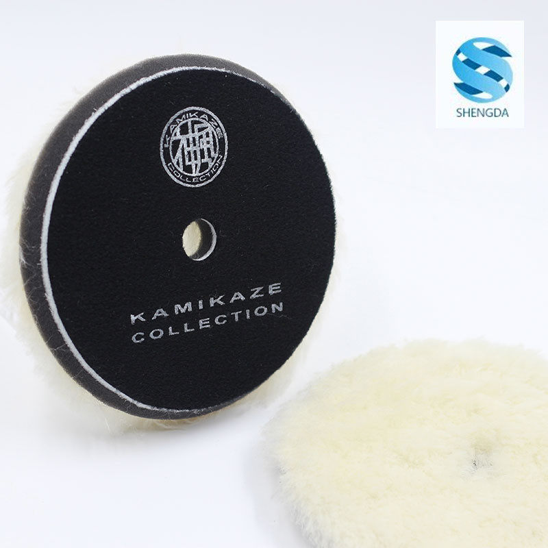 6 inch wool disc Polishing sponge disc polishing disc repair scratch 5 inch base with