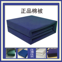 Naval army quilt quilt cotton hot melt cotton warm single folding tofu block student housekeeping system