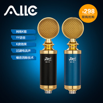Philharmonic M14 large diaphragm condenser microphone microphone YY anchor shouting microphone recording network K song special equipment