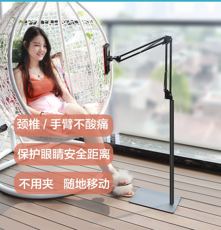 Giường pad kệ máy tính bảng hạ cánh khung lười biếng phổ quát ipad không khí di động trực tiếp - Phụ kiện điện thoại di động chân đỡ điện thoại