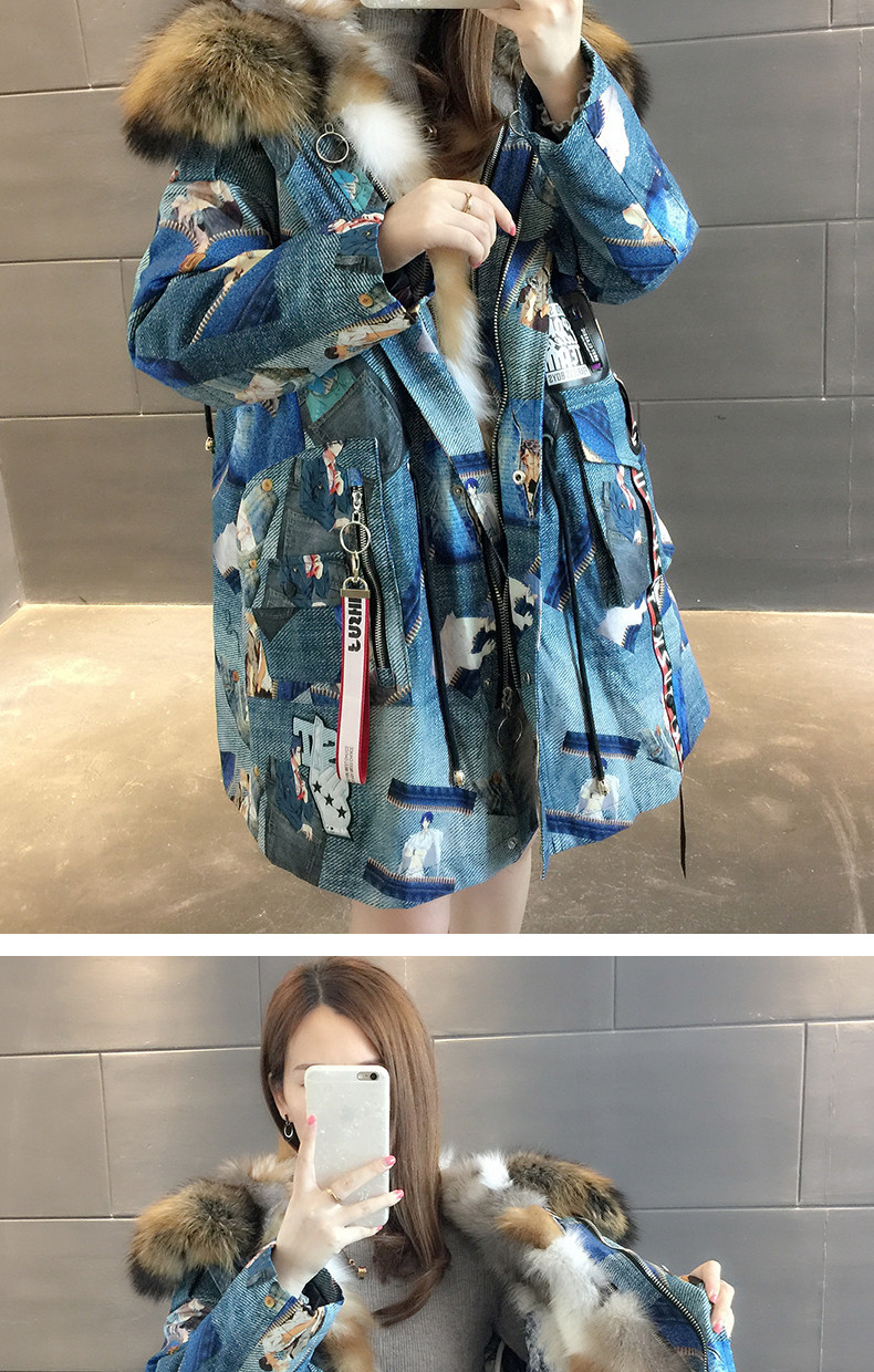 Manteau de fourrure femme - Ref 3173501 Image 11