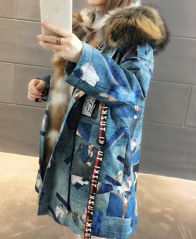 Manteau de fourrure femme - Ref 3173501 Image 17