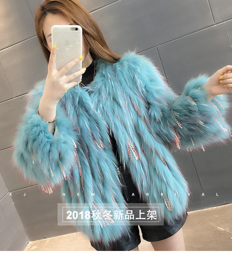 Manteau de fourrure femme - Ref 3173783 Image 7