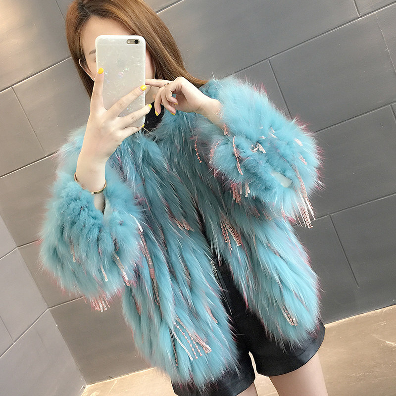 Manteau de fourrure femme - Ref 3173783 Image 1