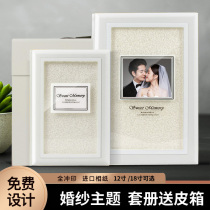 Photo studio Wedding photo album Making wedding two-piece set Photo album Photo couple wedding gift making photo book