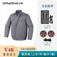 V48 темно -серый (1 топ + 1 набор аксессуаров)