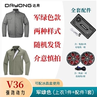 V36 Army Green (1 топ + 1 набор аксессуаров)