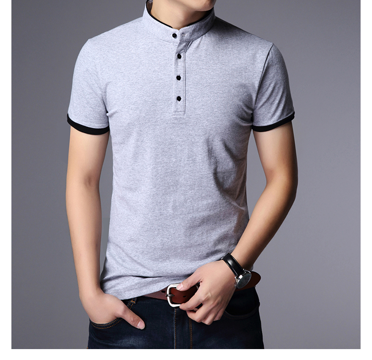 XL áo thun nam ngắn tay phiên bản lỏng của váy nửa tay mùa hè nam chạm đáy áo cotton thanh niên nửa tay áo - Áo phông dài áo thun nam tay lỡ
