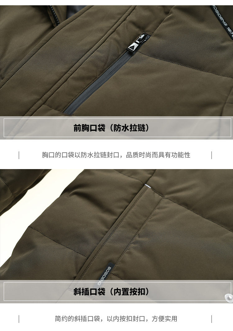 Blouson homme BOSIDENG    - Ref 3121896 Image 40