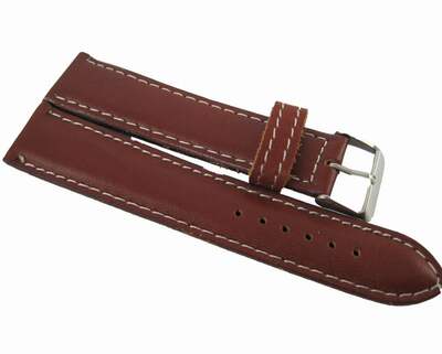 Domestic 7120 old model 19mm special strap, coffee-colored genuine leather strap, high-quality cowhide strap, men's strap at special price