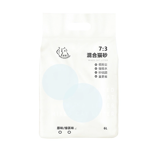 Смешанный кошачий мусор -ТОФУ ТОФУ ПЕСОВНЫЙ ПЕЧА