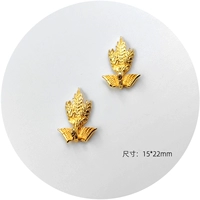 2 трехмерный маленький феникс золотой